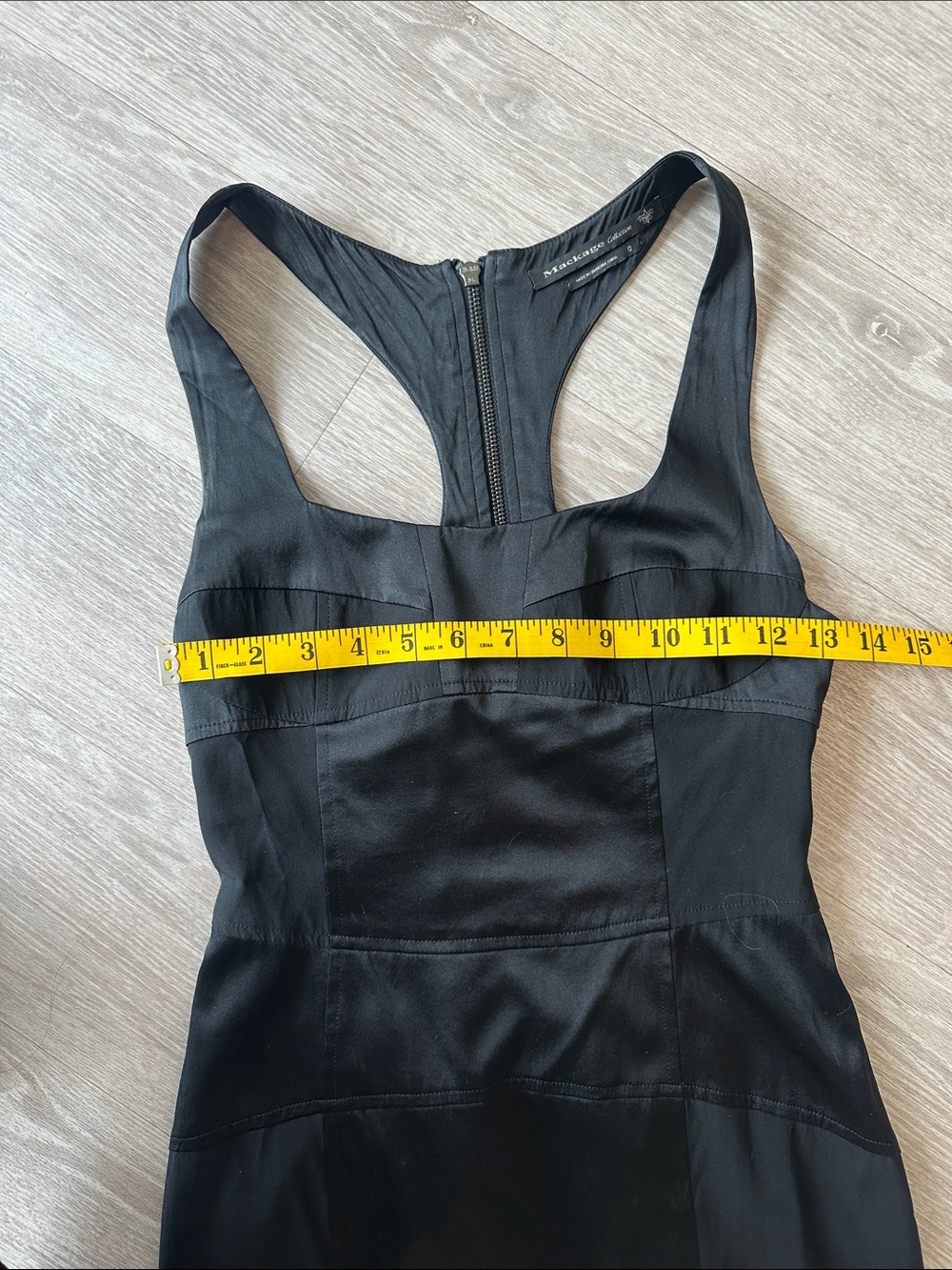 Mackage Black Sleeveless Sheath Racerback Dress. Preowned. Size 0 - Picture 4 of 12